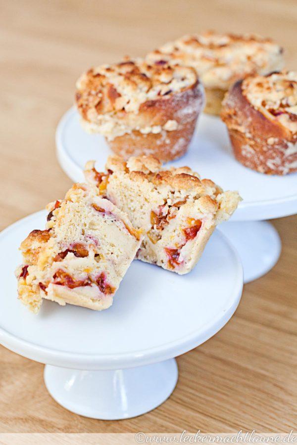 Rezeptbild: Zwetschgen-Streusel-Muffins