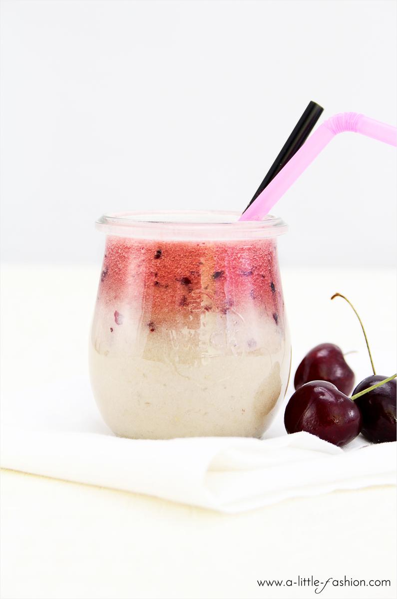 Rezeptbild: Kirsch-Bananen-Smoothie