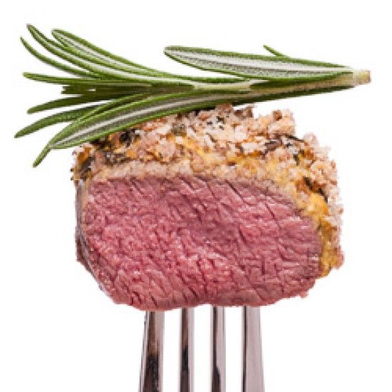 Rezeptbild: Lammrücken mit Kräuterkruste