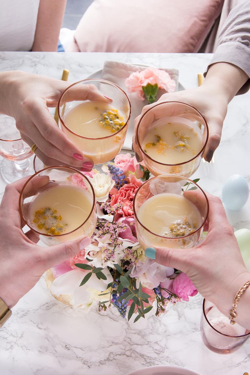 Rezeptbild: Maracuja-Eierlikör Cocktail