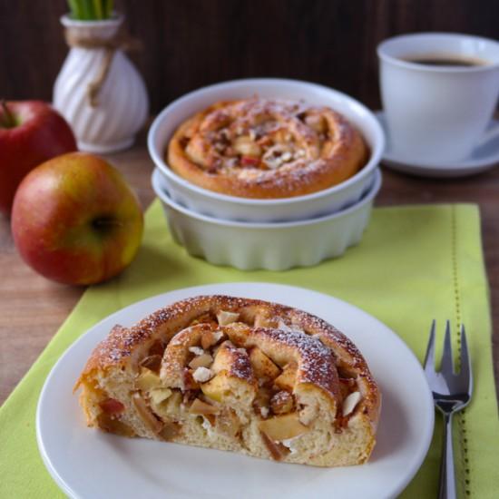 Rezeptbild: Apfel-Quark-Schnecken