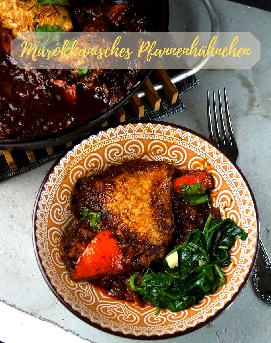 Rezeptbild: Marokkanisches Pfannenhähnchen
