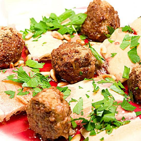 Rezeptbild: Kebaab Keres - Kebab mit Lamm und Kirschsauce