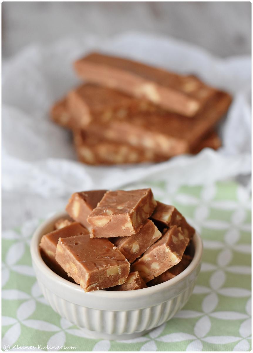 Rezeptbild: Erdnuss Fudge
