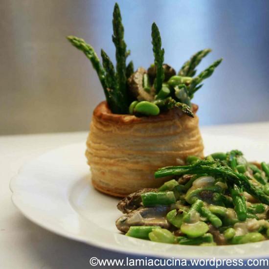 Rezeptbild: Wildspargel-Morchel-Pastetli