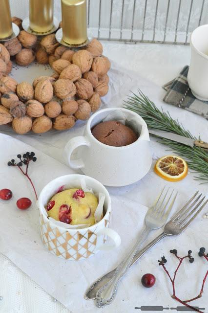 Rezeptbild: Cranberry Mug Cake 