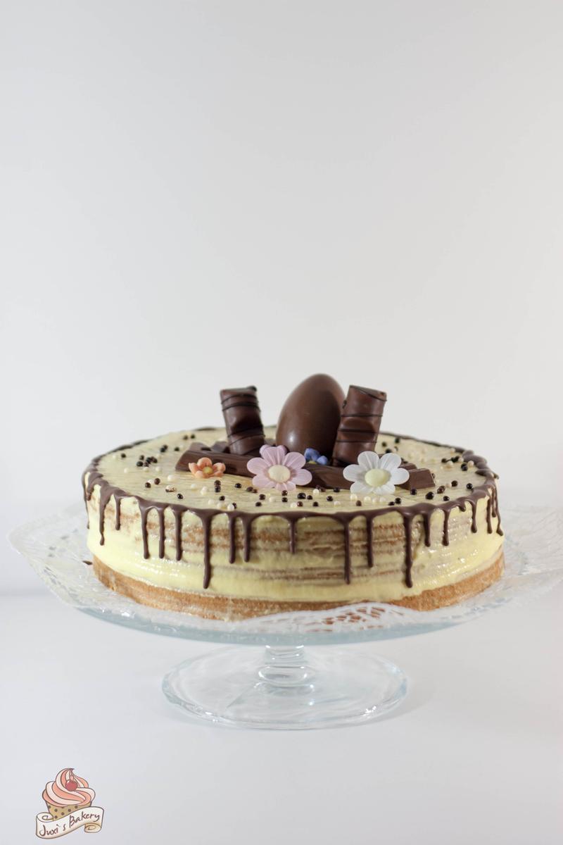Rezeptbild: Vanille-Schoko-Paradiestorte