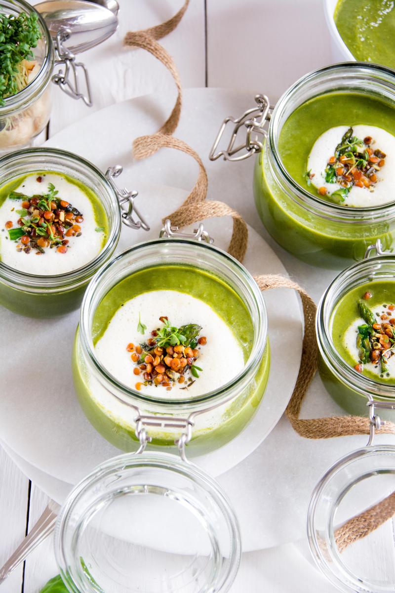 Rezeptbild: Grünes Spargelsüppchen
