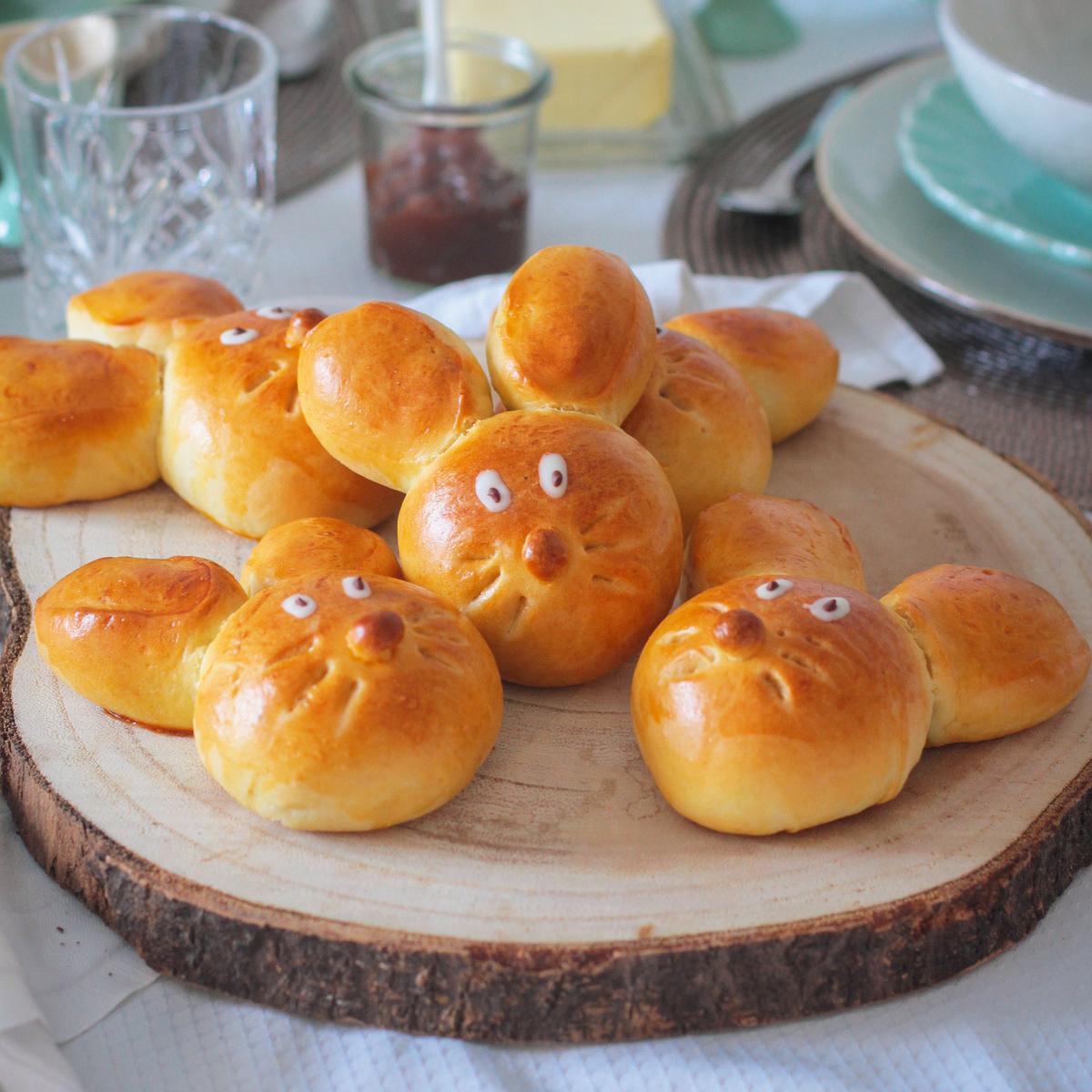 Rezeptbild: Zopf Häschen