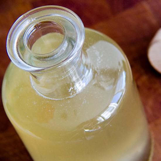 Rezeptbild: Hausgemachter Ingwersirup