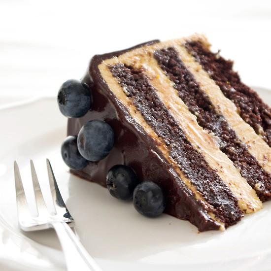 Rezeptbild: Schokoladen-Torte mit Orangen-Buttercreme