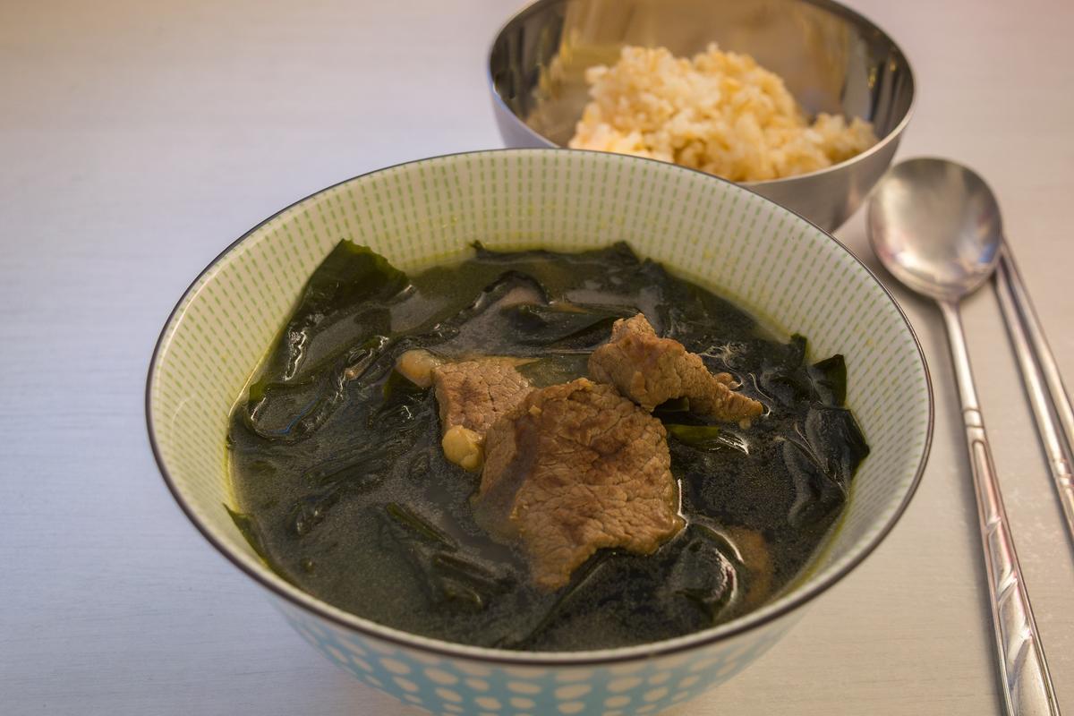 Rezeptbild: Seealgen Suppe
