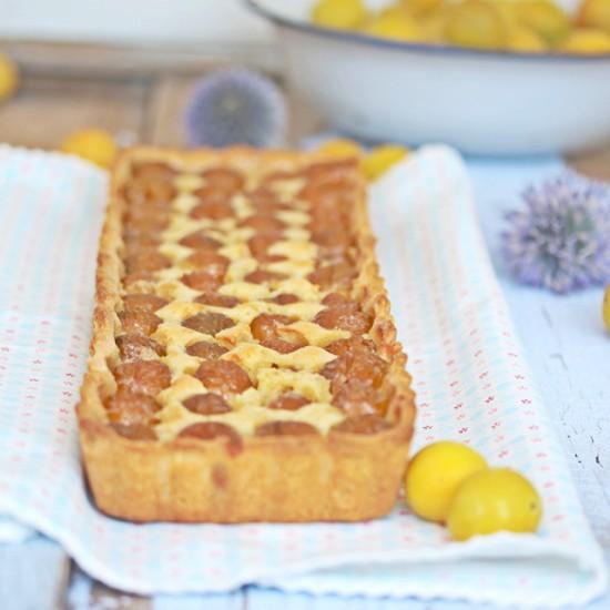 Rezeptbild: Mirabellen - Frangipane Tarte