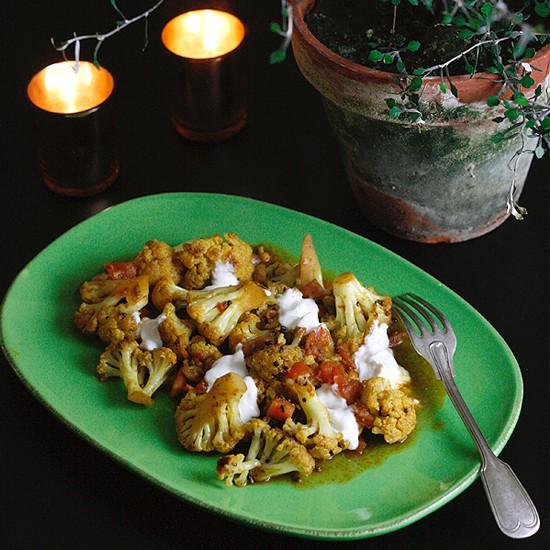 Rezeptbild: Schnelles Blumenkohl-Bhaji nach Madhur Jaffrey