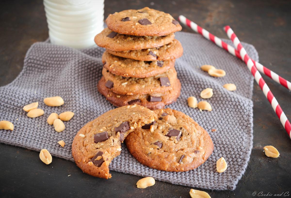 Rezeptbild: Peanutbutter Chocolatechip Cookies