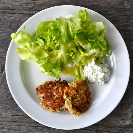 Rezeptbild: Zucchini-Plätzchen
