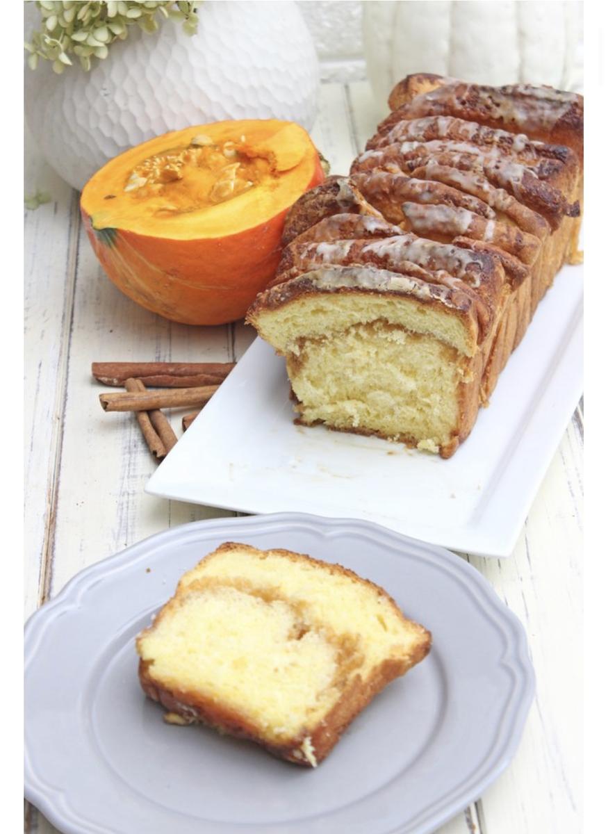 Rezeptbild: Pumpkin Pull-Apart Bread mit Zimt und Zucker