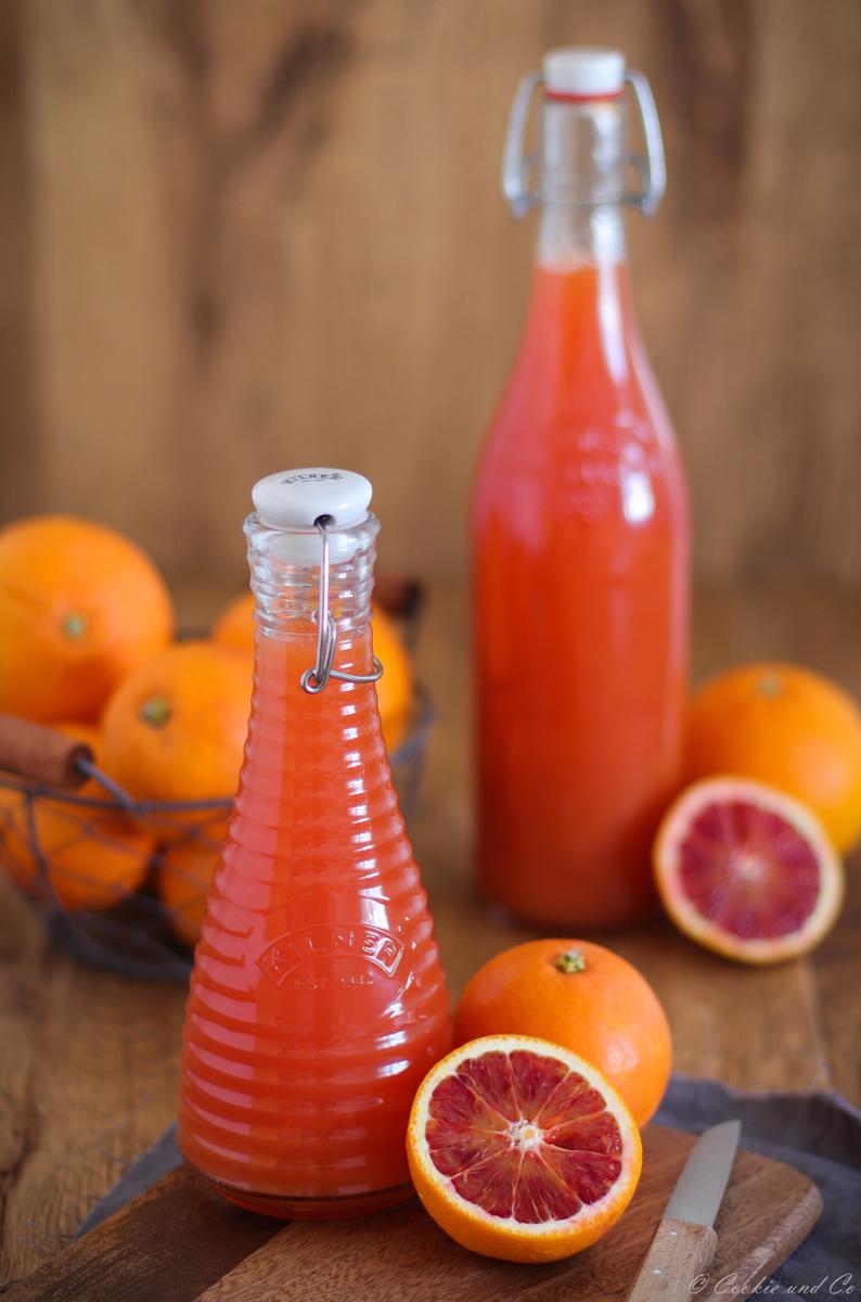 Rezeptbild: Orangensirup – selbstgemacht 