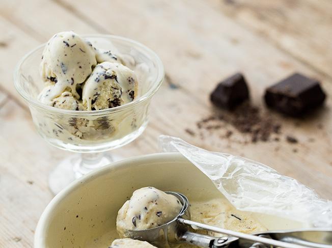 Rezeptbild: Stracciatella-Eis
