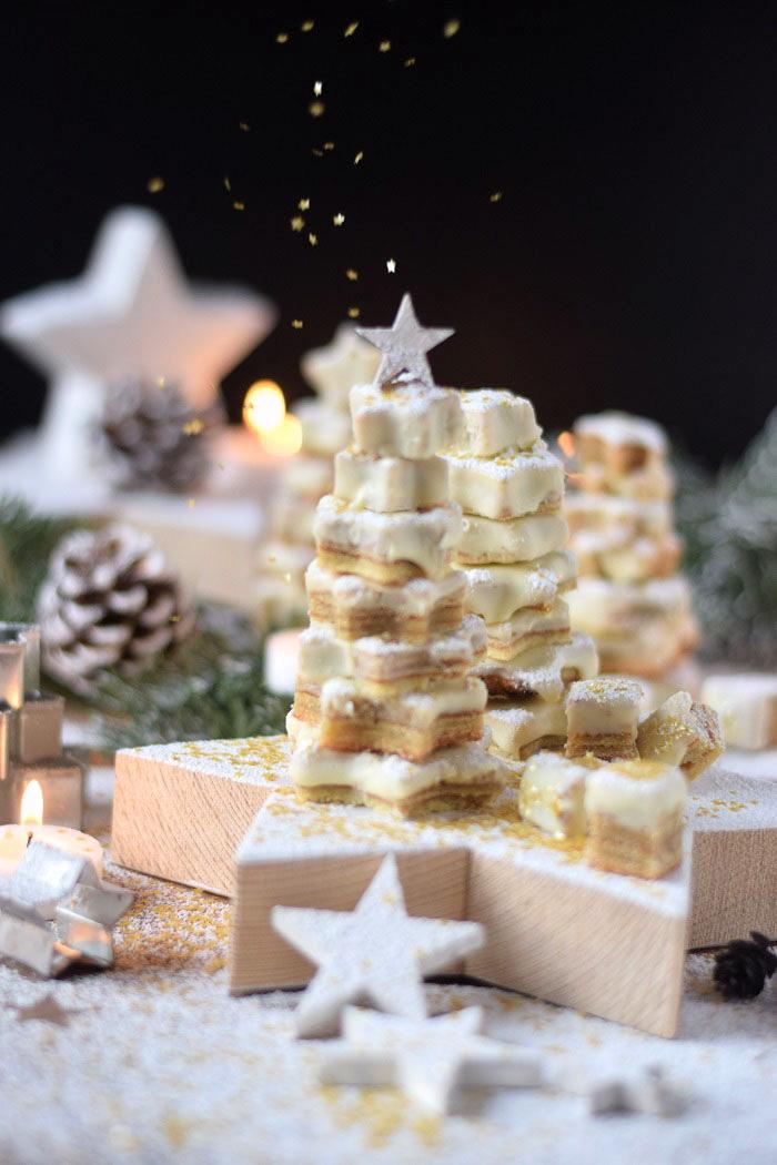 Rezeptbild: Baumkuchen mit weißer Schokolade