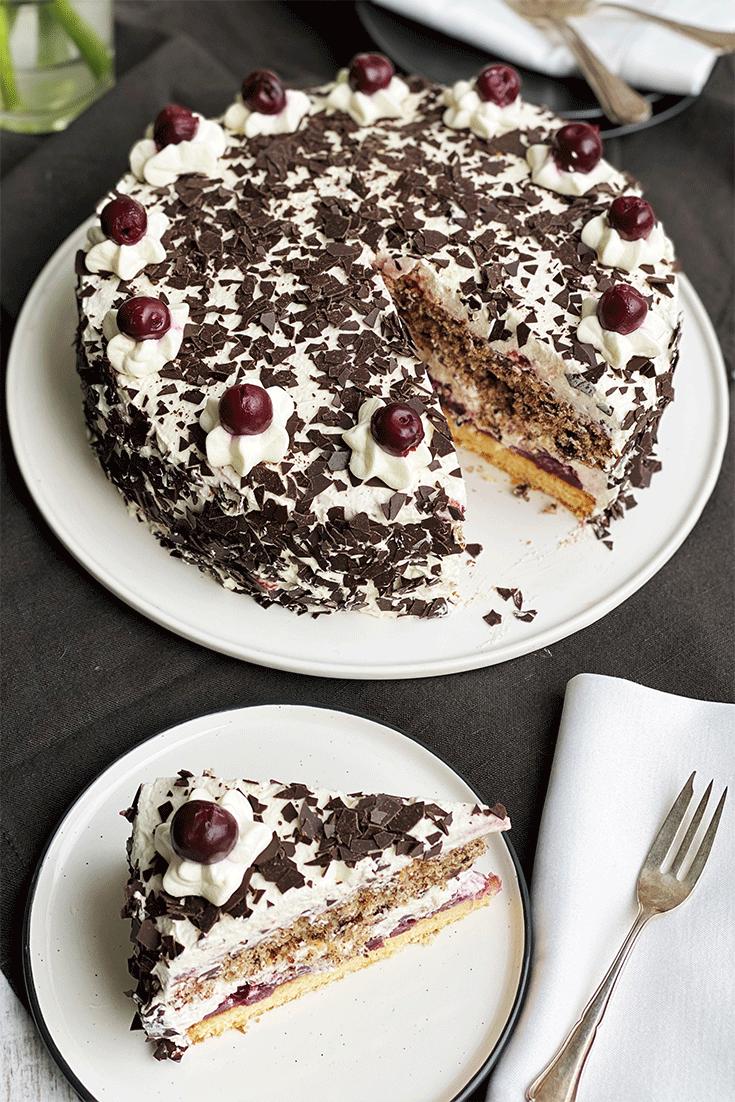 Rezeptbild: Oma Lissis Schwarzwälder Kirsch-Torte
