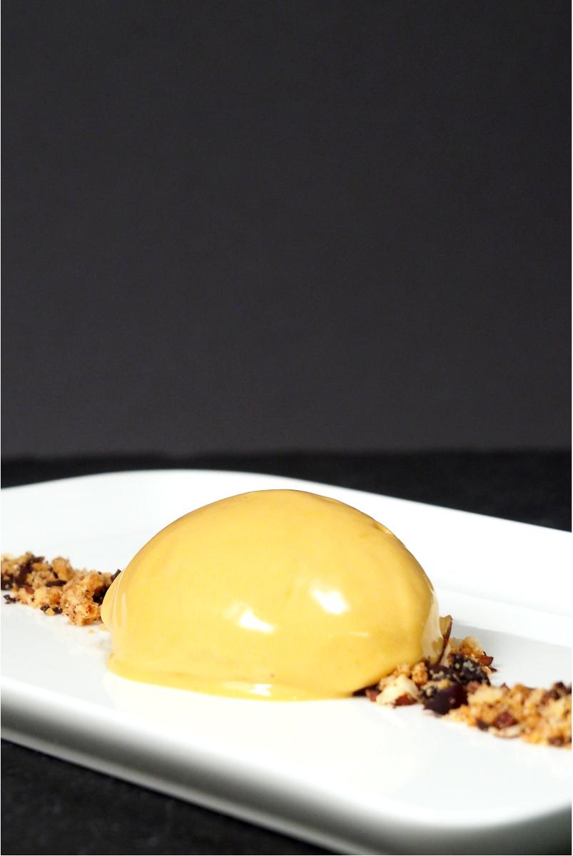 Rezeptbild: Karamell Eis mit Fleur de Sel