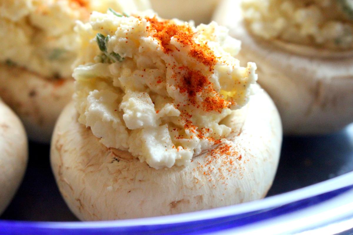Rezeptbild: Kaesepilze