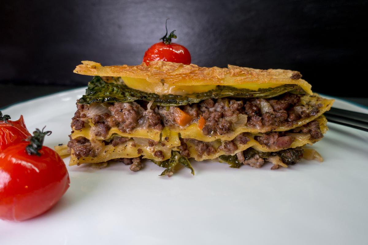 Rezeptbild: Lasagne vom Reh