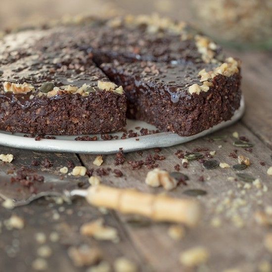 Rezeptbild: Veganer Schokoladenkuchen