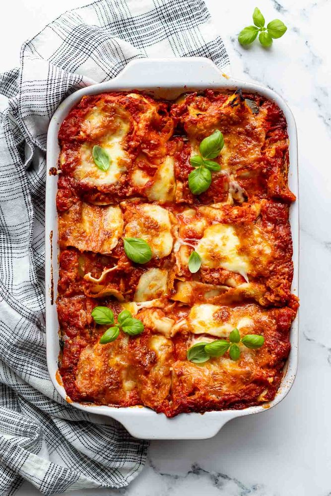 Rezeptbild: Einfache Gemüselasagne