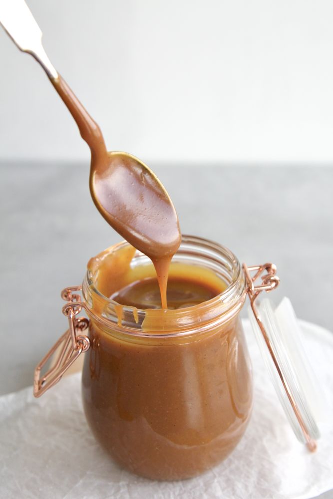Rezeptbild: Salzige Vanille Karamel Sosse