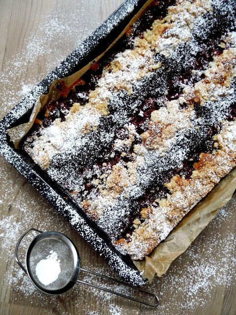 Rezeptbild: Mohn-Kirsch-Streuselkuchen