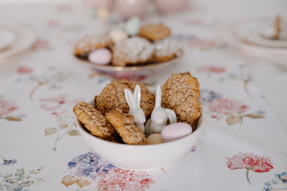 Rezeptbild: „Carrot Cake Cookies“ mit Zimtstreuseln