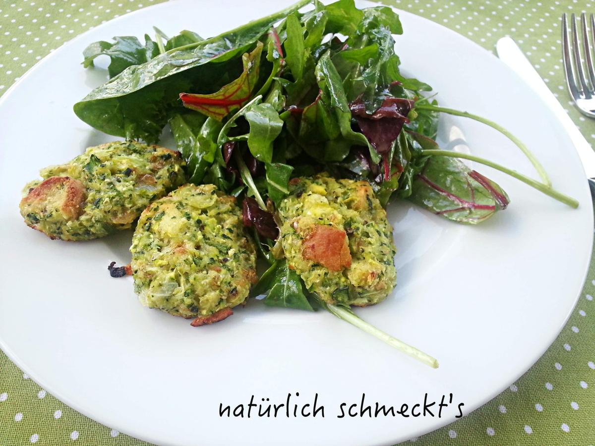 Rezeptbild: Zucchini-Semmelknödel aus dem Ofen