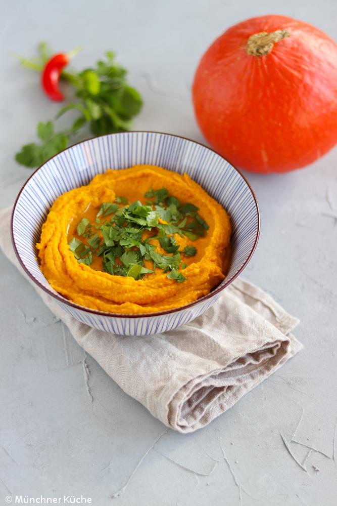 Rezeptbild: Kürbis-Hummus