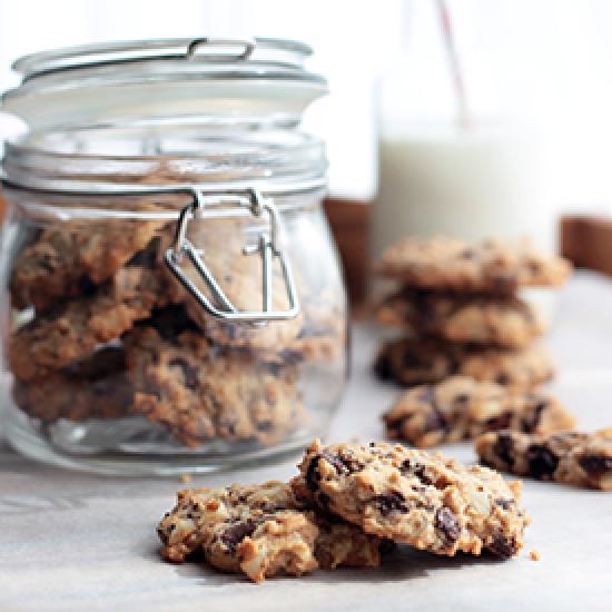 Rezeptbild: Schoko-Macadamia-Cookies