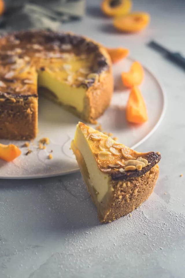 Rezeptbild: Aprikosen-Käsekuchen