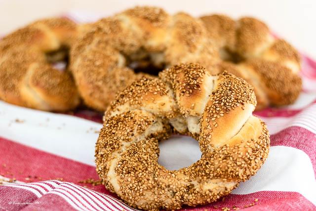 Rezeptbild: Simit türkischer Sesamring