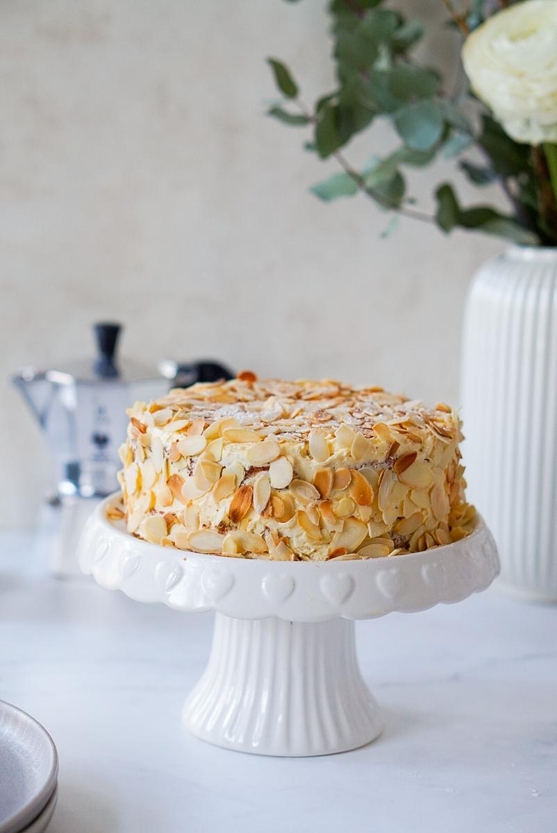 Rezeptbild: KLEINE, FEINE SCHWEDISCHE MANDELTORTE ♥ ⋙FERNWEH-REZEPT⋘