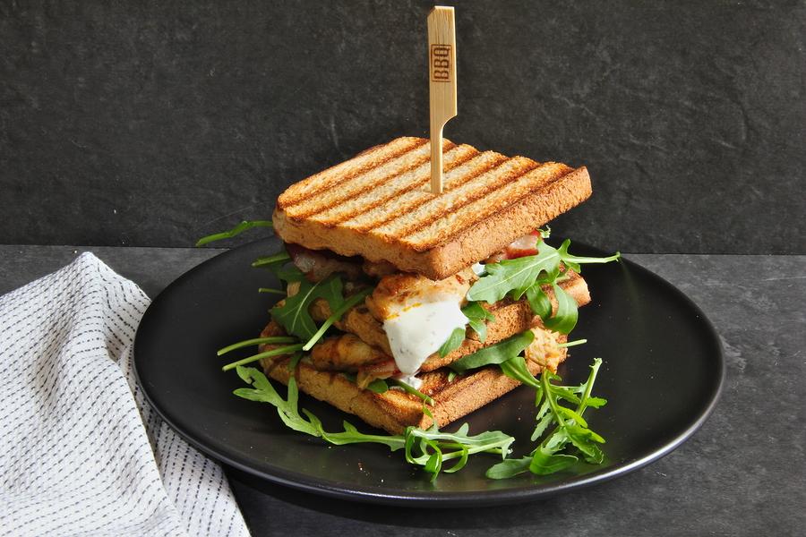 Rezeptbild: Club Sandwich mit Huhn