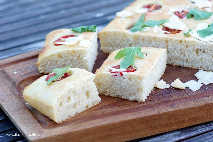 Rezeptbild: Focaccia mit Tomaten