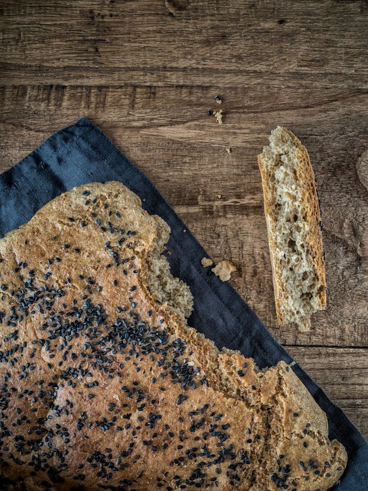 Rezeptbild: Erdmandelfladenbrot