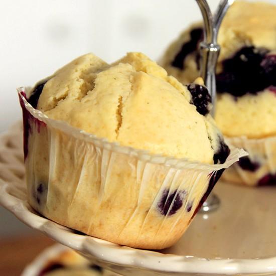 Rezeptbild: Blaubeer Muffins