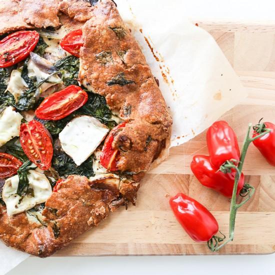 Rezeptbild: ZIEGENKÄSE GALETTE
