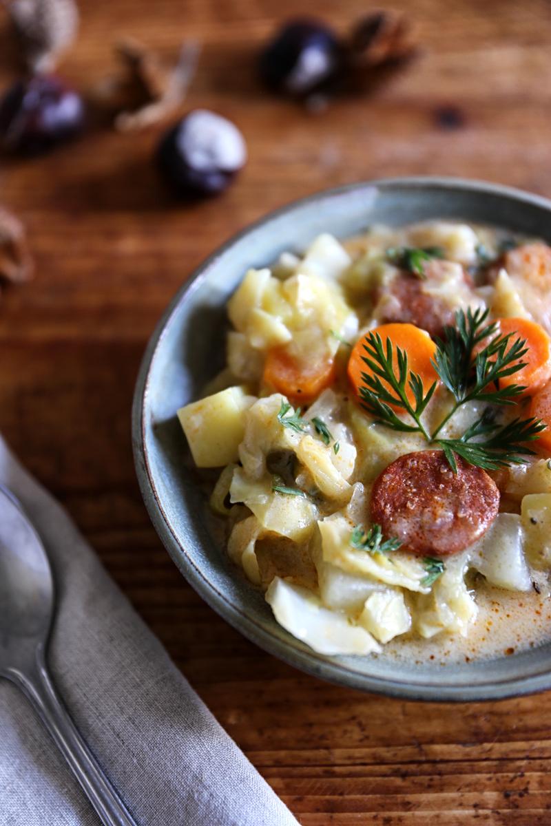 Rezeptbild: LECKER SPITZKOHL-EINTOPF