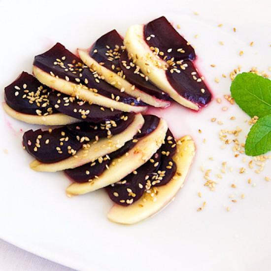 Rezeptbild: Apfel und Rote Beete Salat