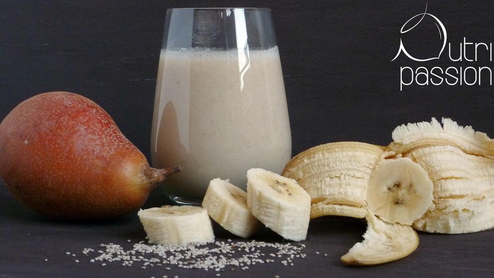 Rezeptbild: Kohl-Banane-Birnen Smoothie