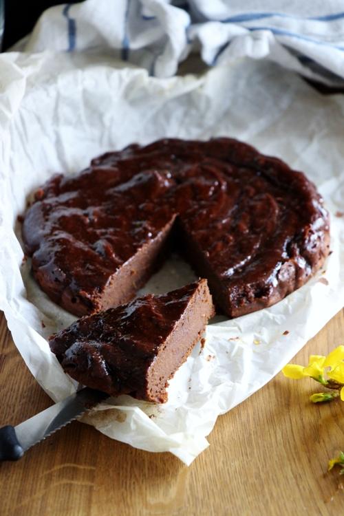 Rezeptbild: Süßkartoffel  - Browniekuchen