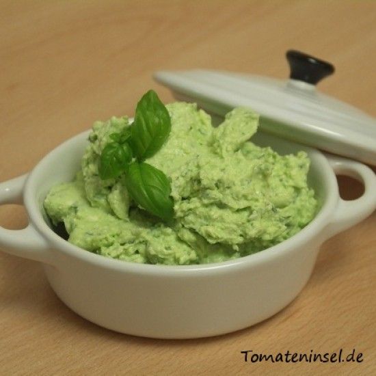 Rezeptbild: Basilikumcreme