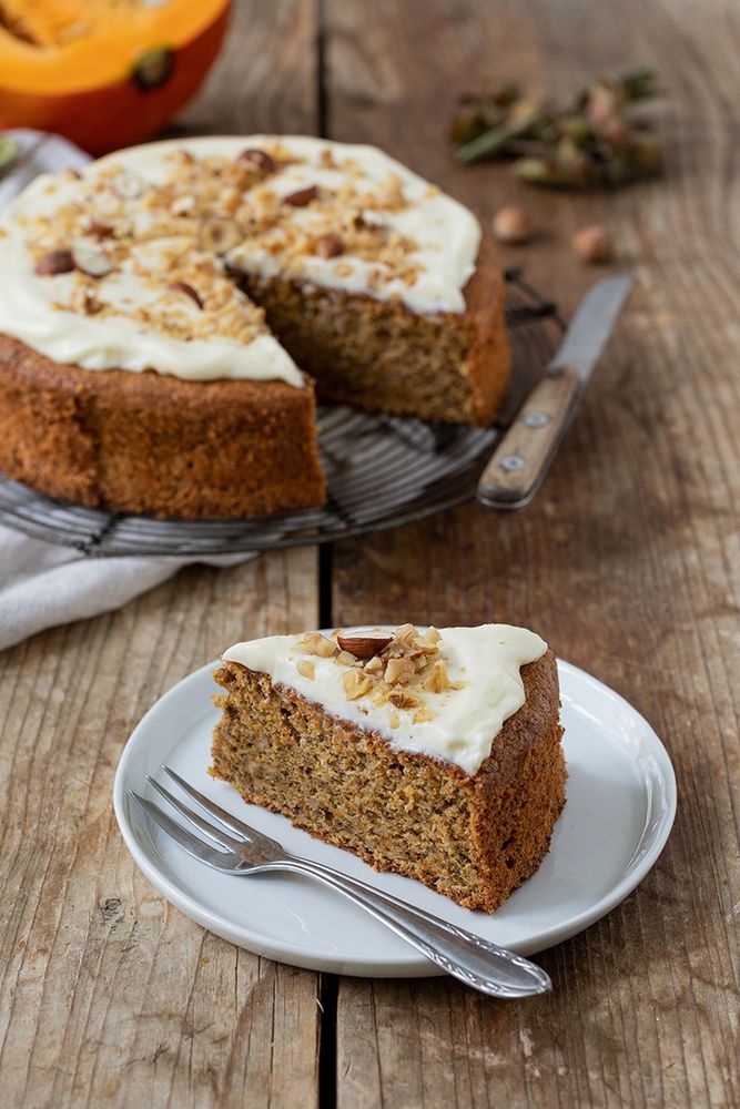 Rezeptbild: Saftiger Kürbiskuchen